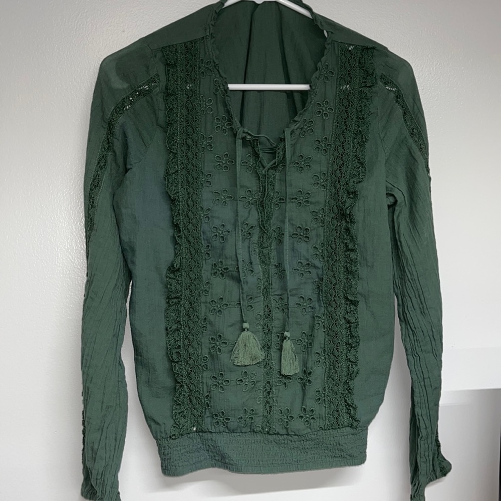 American eagle size medium olive green